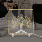 3D Acrylic Writing Pad With Pen