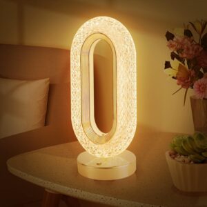 Crystal Diamond LED Table Lamp