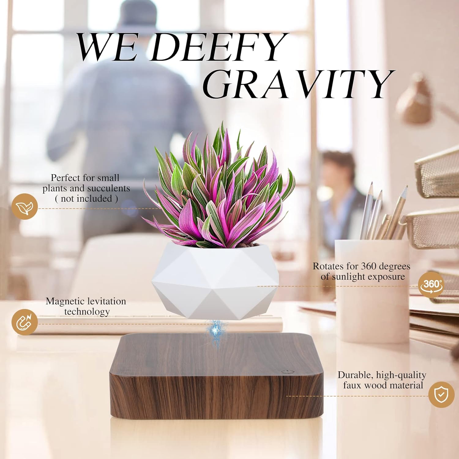 Magnetic Levitation Suspension Floating Pot - JoyStore