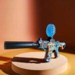 Laser with Silencer & Long-Range Gun